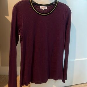 Goldie Lewinter ringer long sleeve t shirts